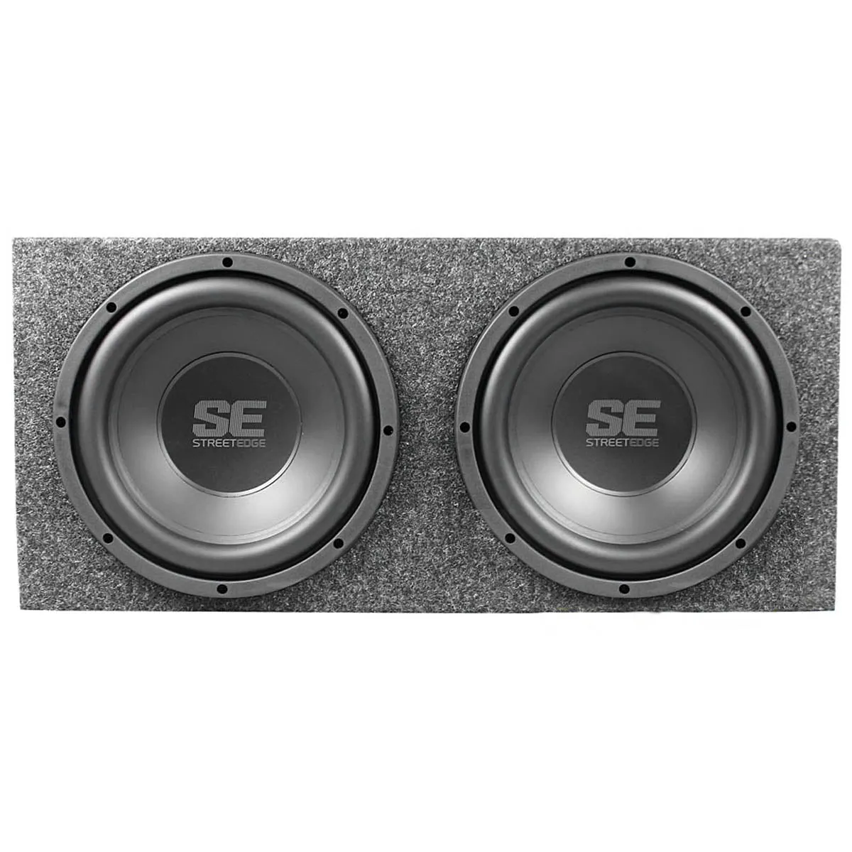 Memphis Audio Dual 10" Ported Enclosure with Amplifier Package Street Edge SE210