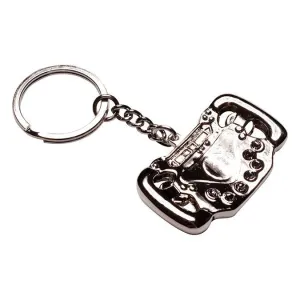 Michael Schumacher Keychain, Steering Wheel, Silver, 2015