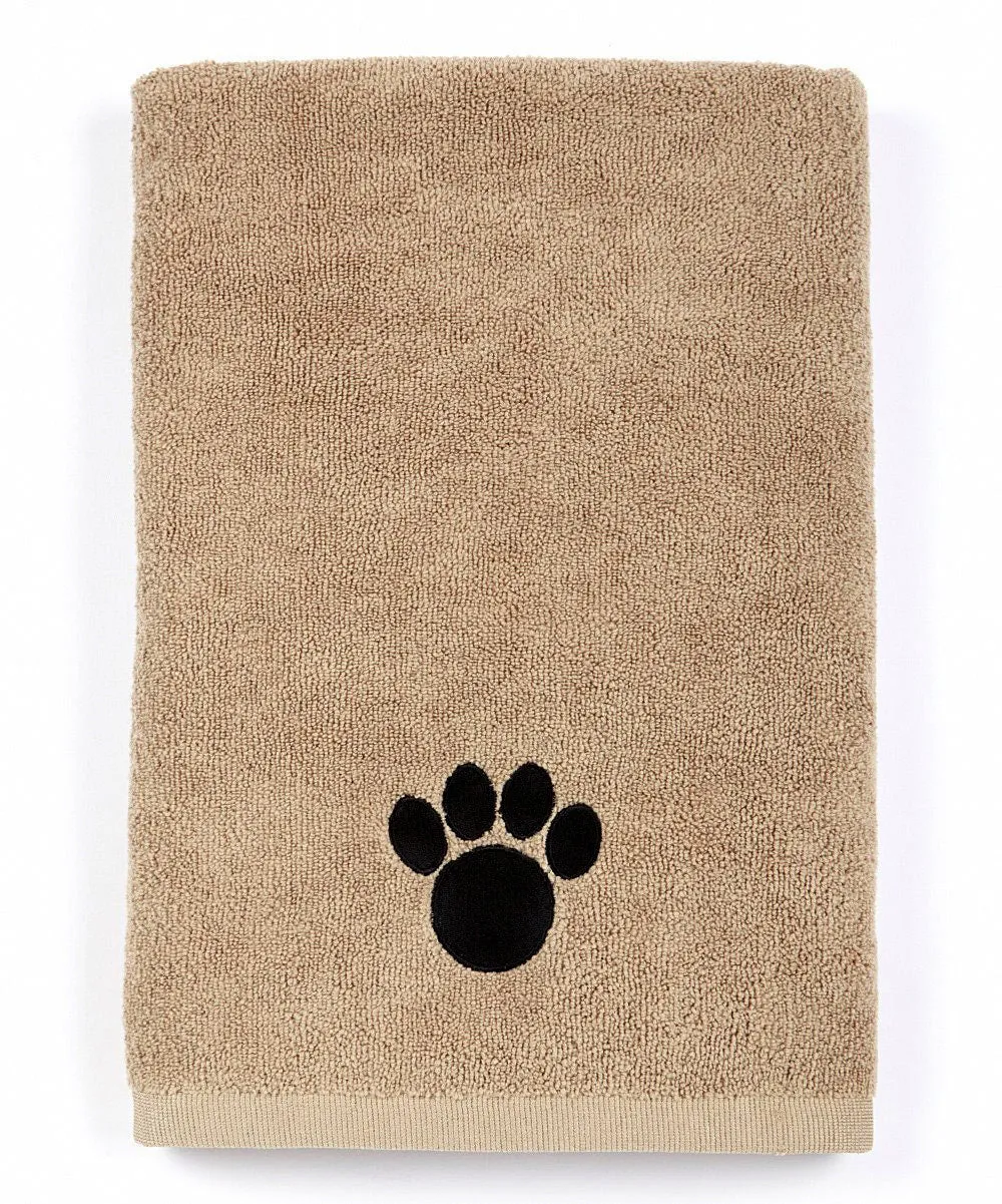 Microfiber Pet Towel, Large, 55 x 28 in, Brown