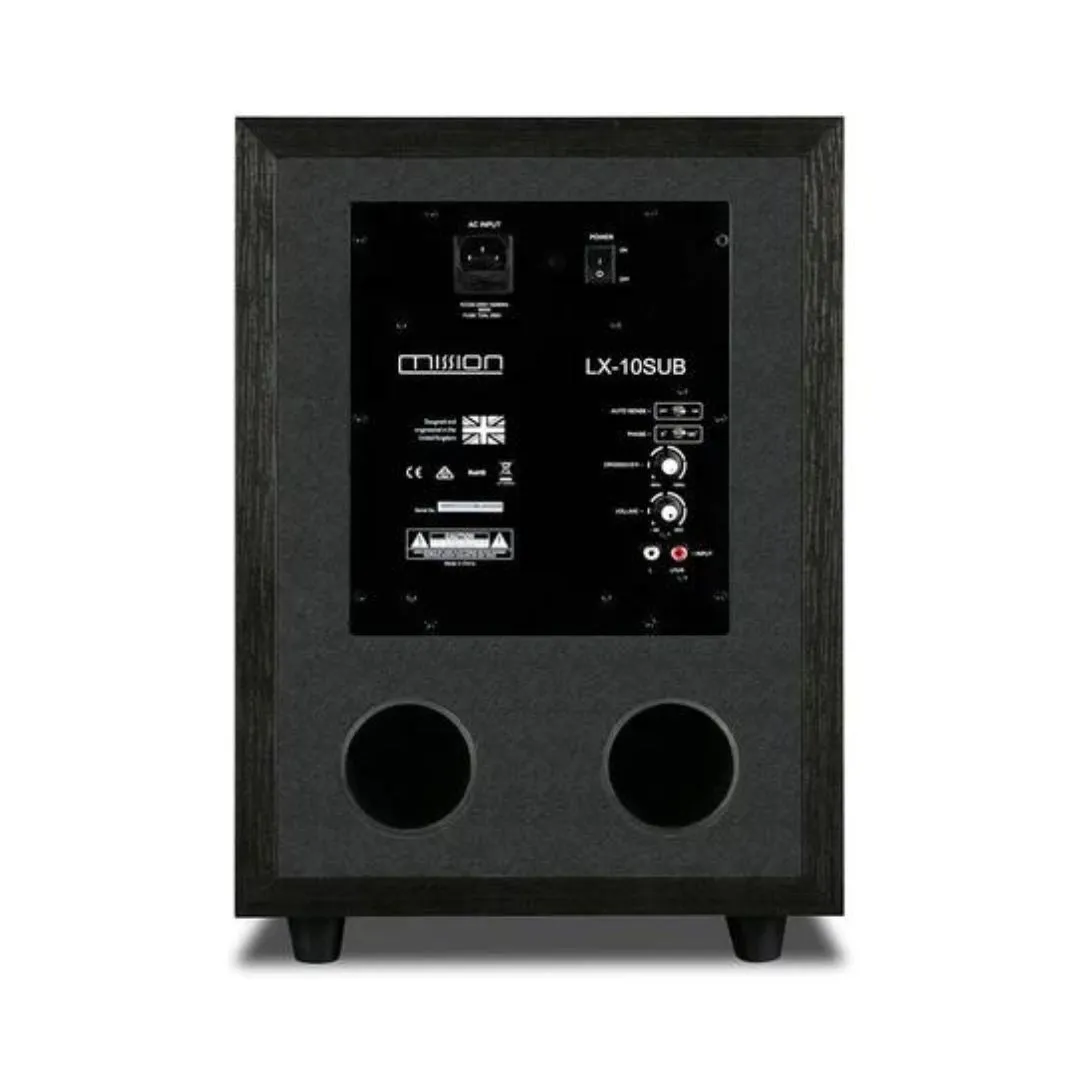 Mission LX-10 | Active Dynamic-Drive IB Subwoofer System