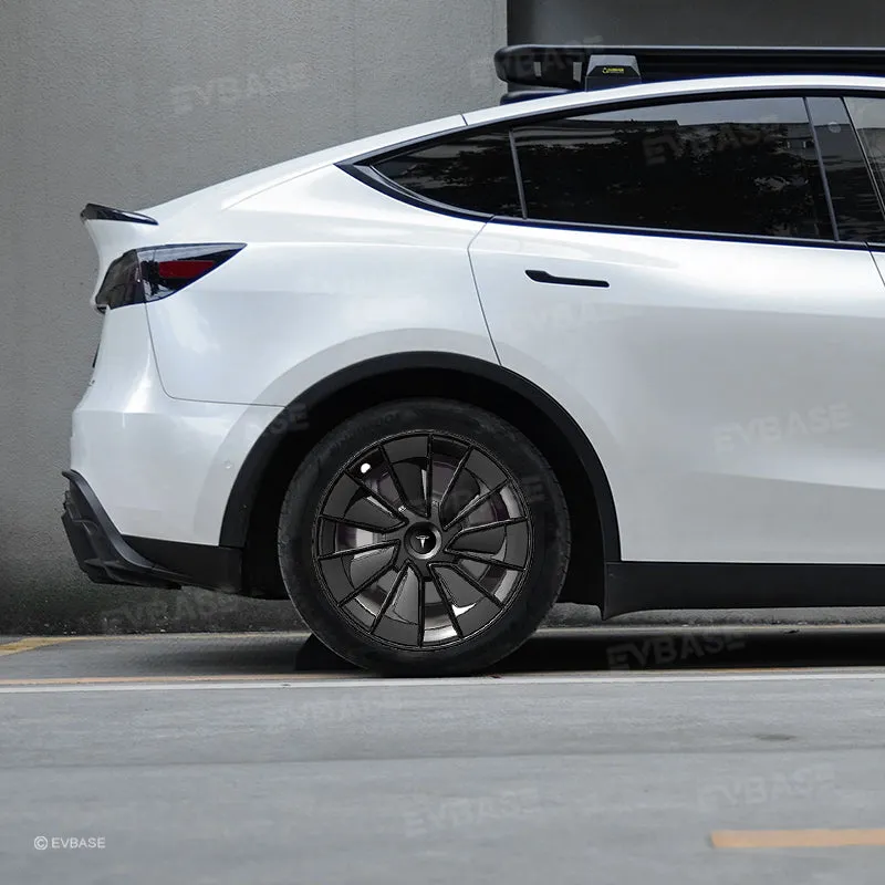 New Tesla Model Y 19" Gemini Wheel Covers Hubcaps Inspired By Model 3 Performance Wheel Caps Rim Protector 4PCS