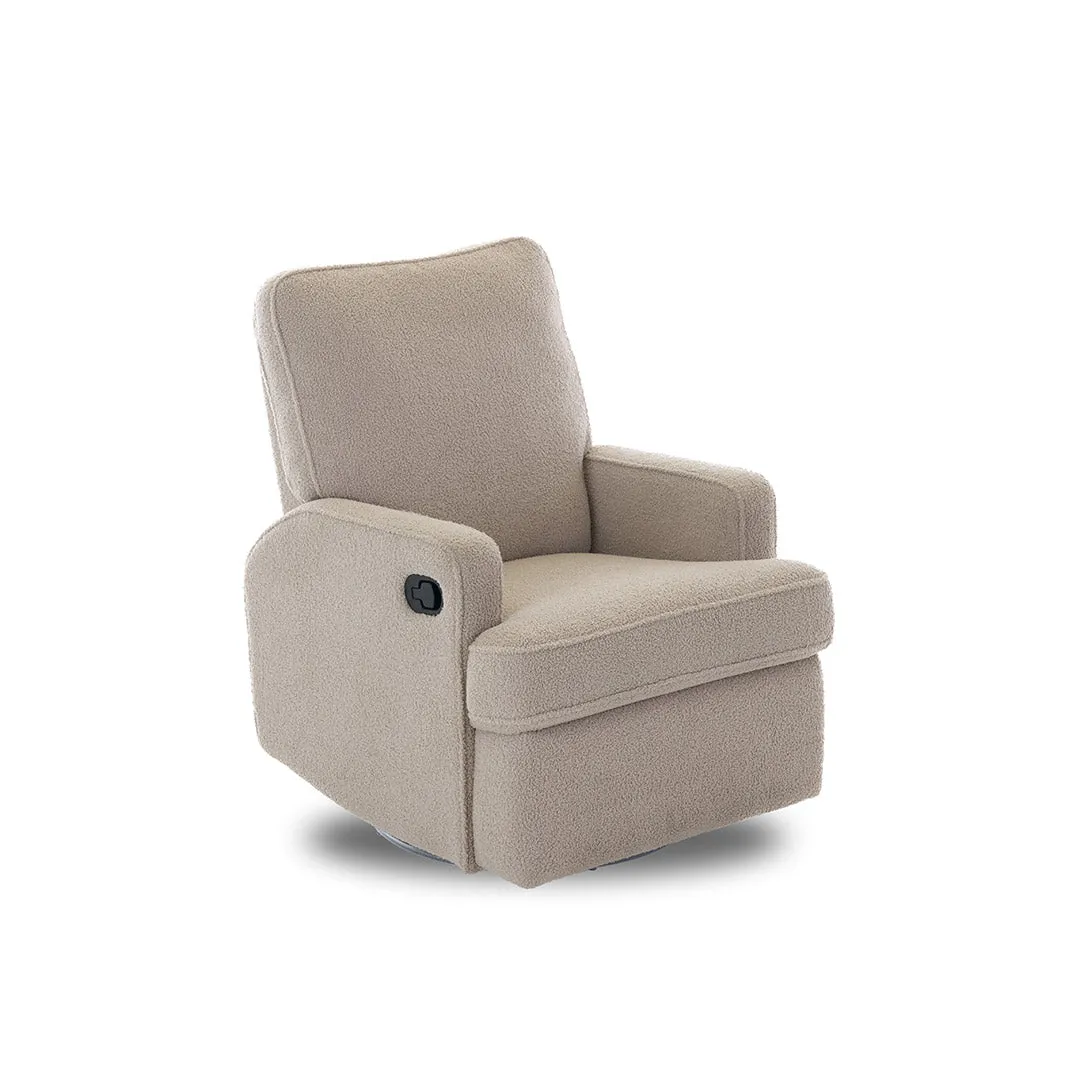 Obaby Madison Manual Recliner Chair - Teddy Fabric Truffle