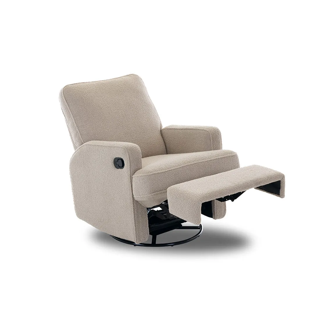 Obaby Madison Manual Recliner Chair - Teddy Fabric Truffle