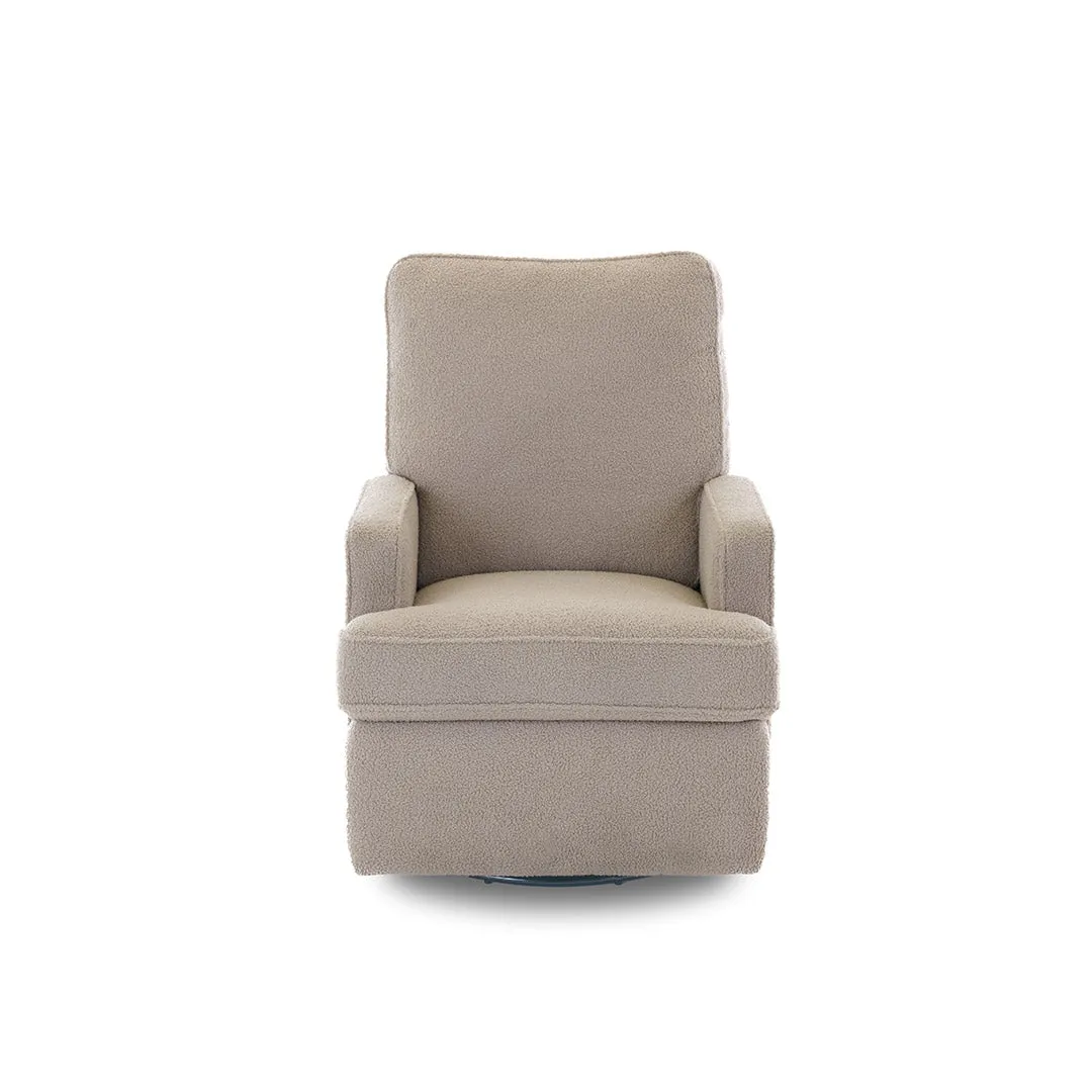 Obaby Madison Manual Recliner Chair - Teddy Fabric Truffle