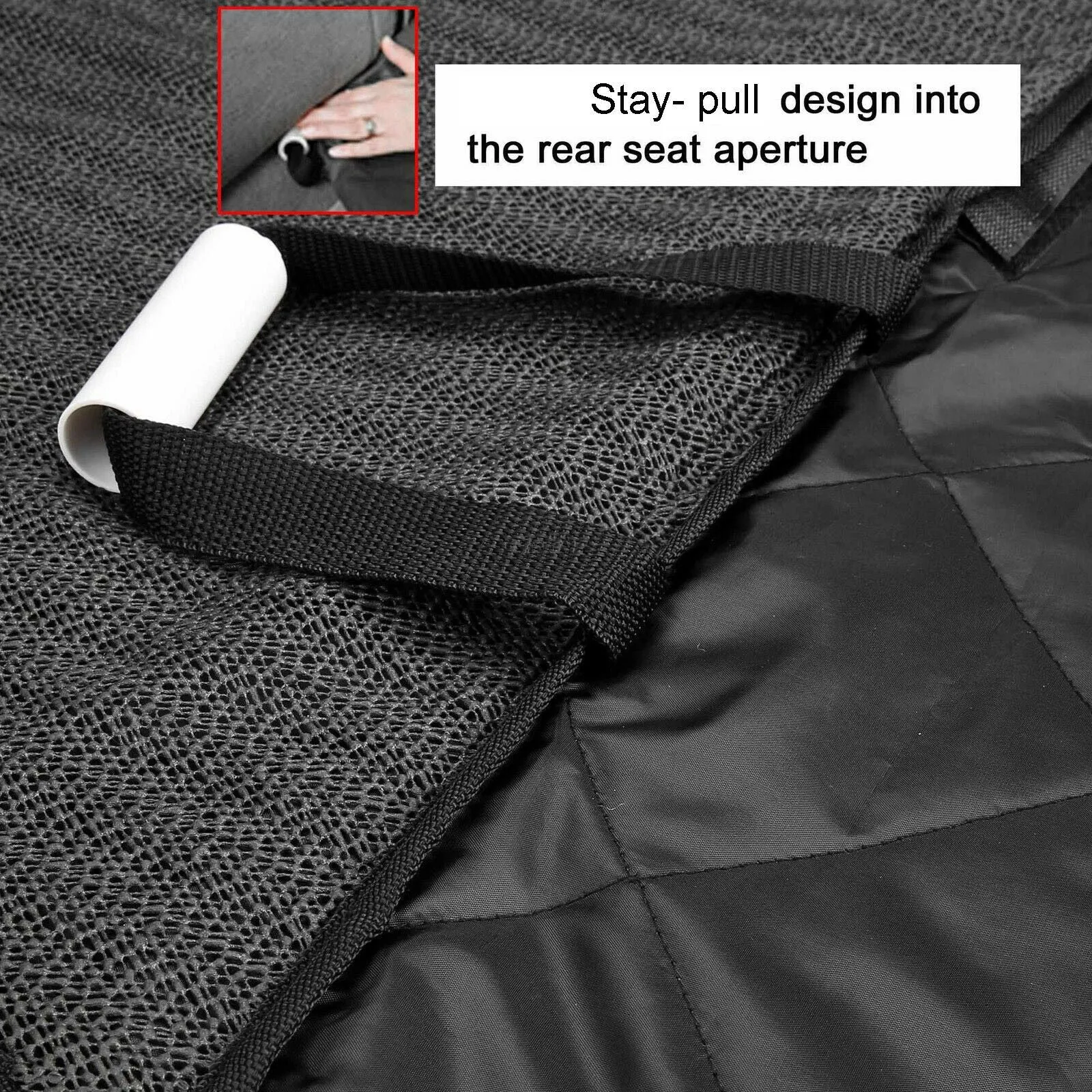 Pet Dog Travel Waterproof Luxury Bench Protector Rear Back Car, Truck, SUV Seat Cover Protector Machine Washable