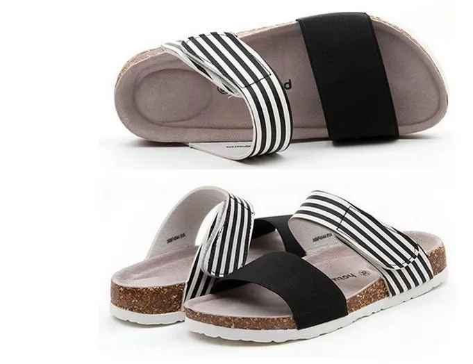 Pin Stripe Ladies Sandals