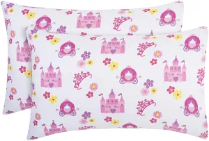 Princess Storyland 2-Pack Toddler Travel Pillowcases