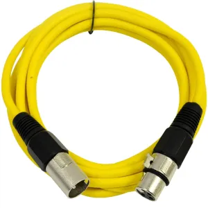 SAXLX-10 - Yellow 10 Foot XLR Patch Cable