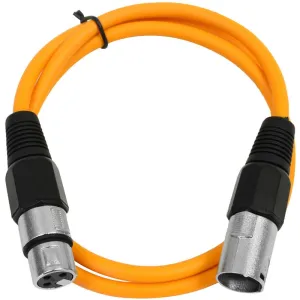 SAXLX-2 - Orange 2 Foot XLR Patch Cable