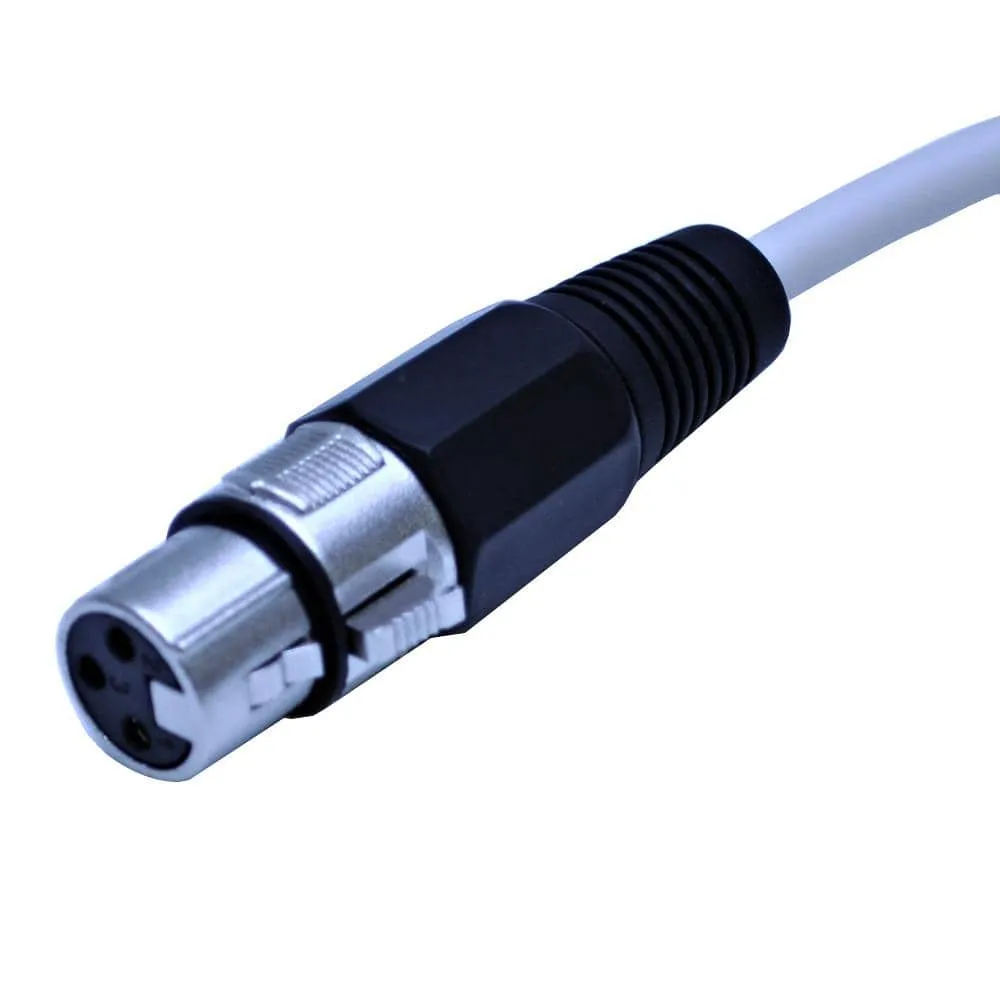 SAXLX-6 - White 6 Foot XLR Patch Cable