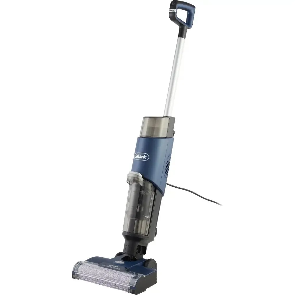 Shark WD110UK HydroVac Corded Hard Floor Wet & Dry Vacuum Cleaner, Navy Blue