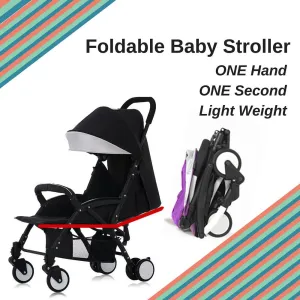 Shoppy One-Hand Foldable Baby Stroller