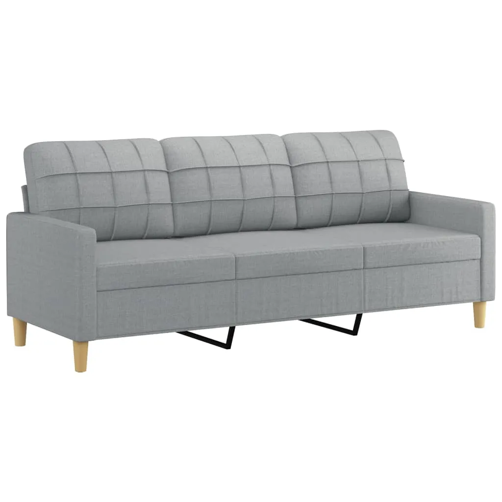 Sofa Accent Loveseat Couch Sofa Modern Settee with Throw Pillows Fabric