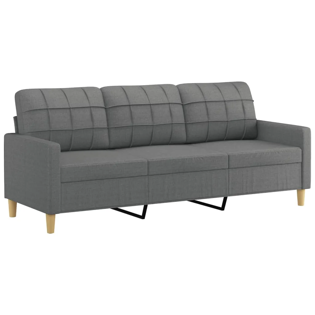 Sofa Accent Loveseat Couch Sofa Modern Settee with Throw Pillows Fabric