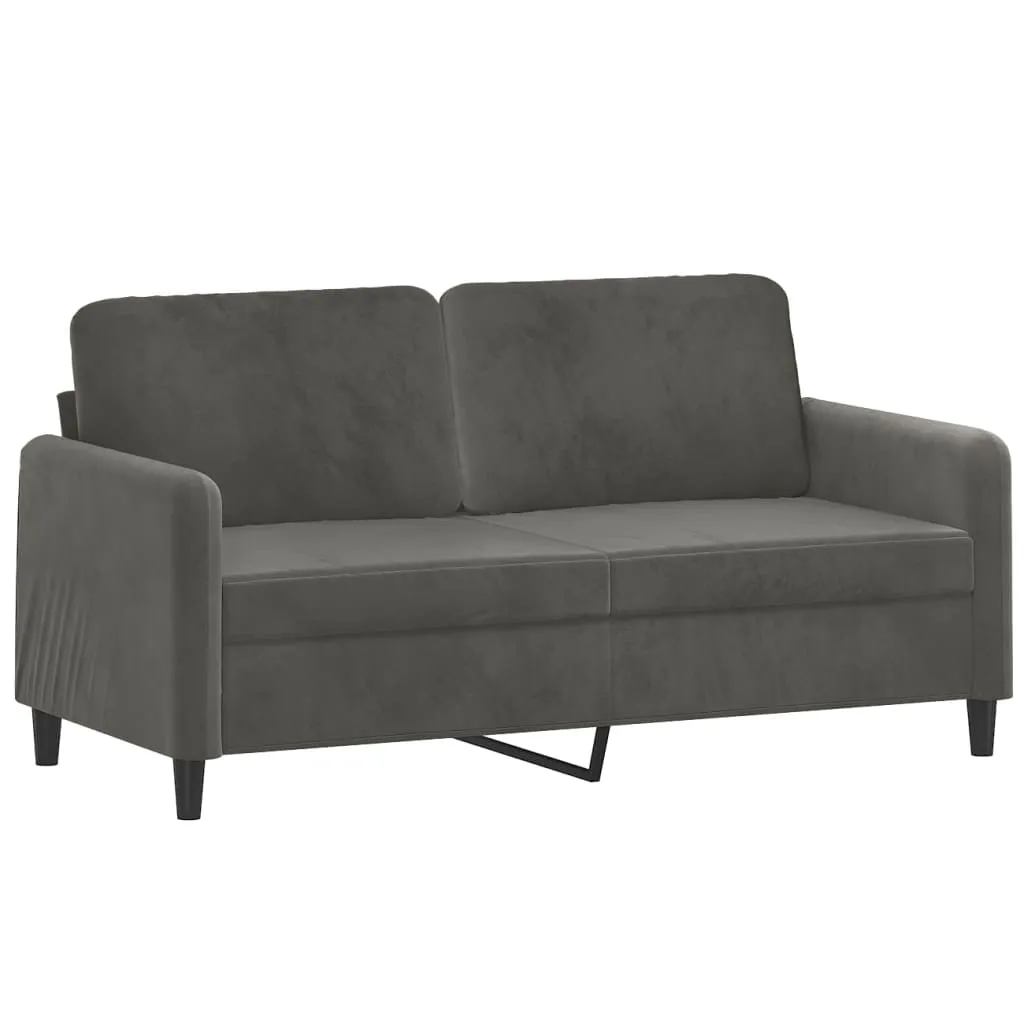 Sofa Sectional Couch with Pillows and Cushions for Living Room Velvet