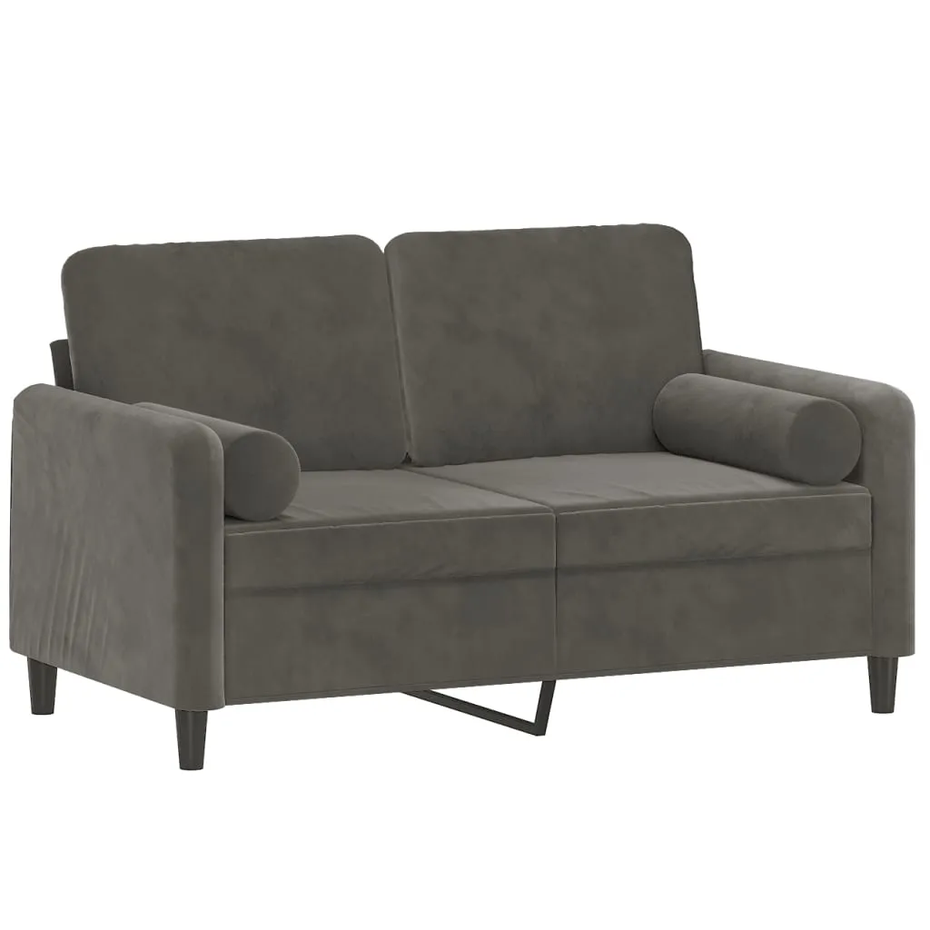 Sofa Sectional Couch with Pillows and Cushions for Living Room Velvet