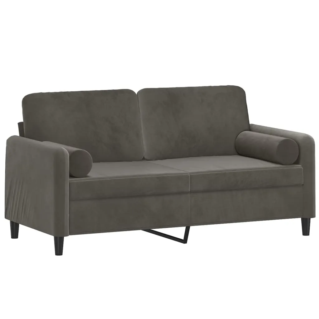 Sofa Sectional Couch with Pillows and Cushions for Living Room Velvet