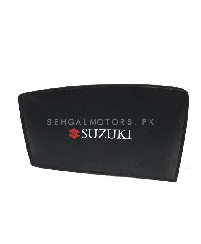 Suzuki Baleno Foldable & Flexible Side Sunshade With Logo - Model 1998-2005 - Sun Shade | Parda