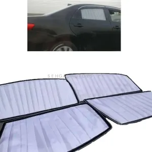 Suzuki Cultus White Side Sunshade New Model - Model 2017-2021 - Sun Shade | Parda