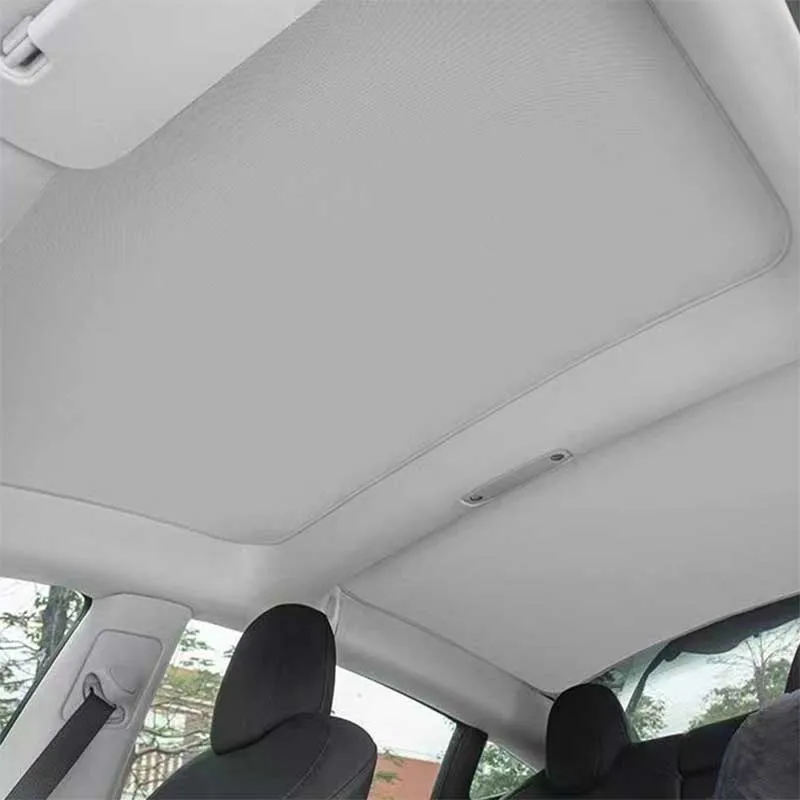 TAPTES® Electrostatic Adsorption Roof Sunshade for Tesla Model Y Model 3