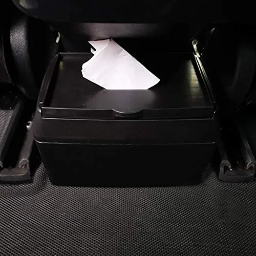 Tesla Model 3 Accessories Car Center Console Drawer Storage Box Tesla Storage Box Rear Center Console Storage Box Backseat Center Organizer Container Trash Can for Tesla Auto Accessory