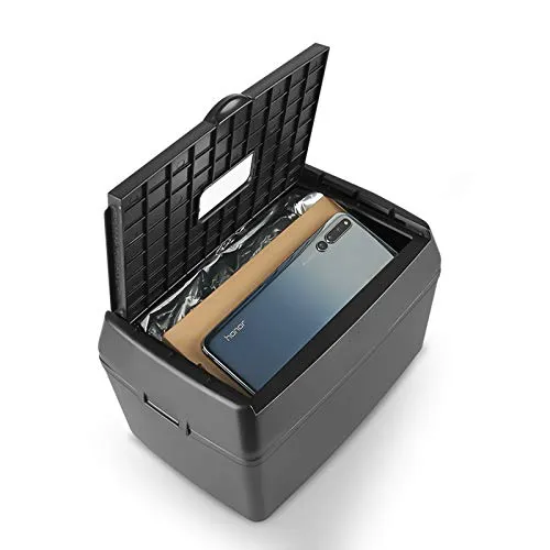 Tesla Model 3 Accessories Car Center Console Drawer Storage Box Tesla Storage Box Rear Center Console Storage Box Backseat Center Organizer Container Trash Can for Tesla Auto Accessory