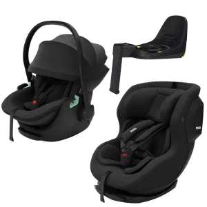 Thule Maple & Elm Car Seat Bundle in Black/Black