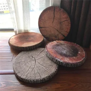 Tree Trunk Pillows